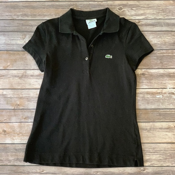 Black collared top - Picture 2 of 2